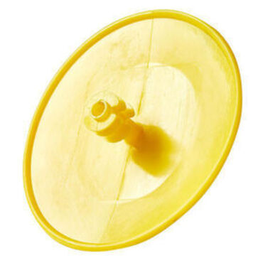 Push In Full Face Flange Protectors LDPE yellow FB100